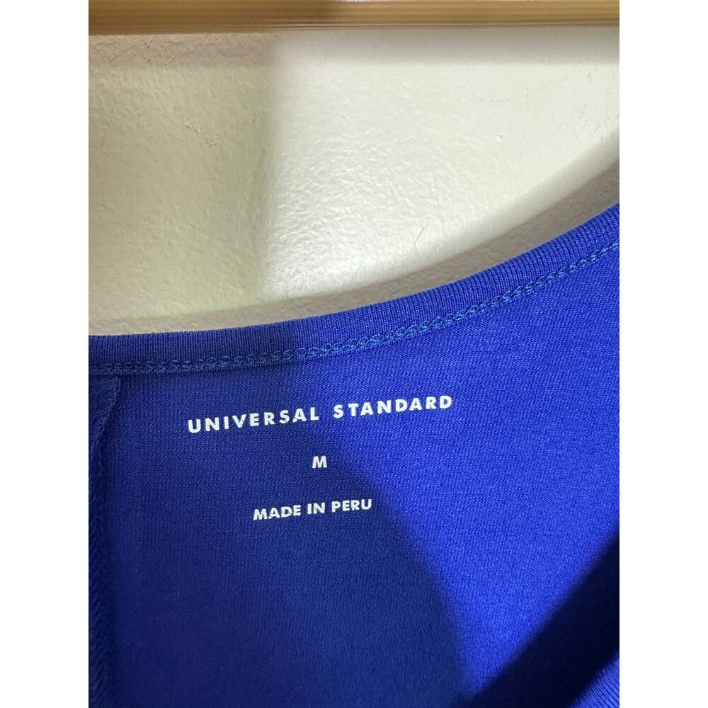 UNIVERSAL STANDARD Athena Divine Jersey Midi Dress Cobalt Blue Sz 18/20 NWT {S8} - Picture 4 of 6